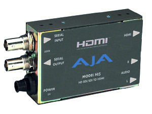 HD SD-SDI HDMI変換 ビデオ／オーディオコンバーター AJA Video Systems HI5 | 映像・音響機器レンタル