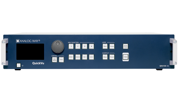 Analog Way デジタルシームレススイッチャー Qvu150 3g 映像 音響機器レンタル 株式会社タケナカ Analog Way デジタルシームレススイッチャー Qvu150 3g 映像 音響機器レンタル 株式会社タケナカ