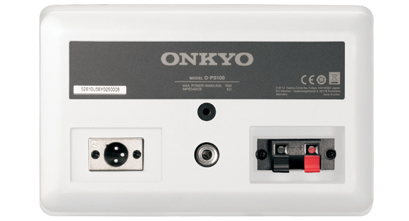 ONKYO モニタースピーカー（白/2台1組） D-PS100(W)  映像・音響機器 