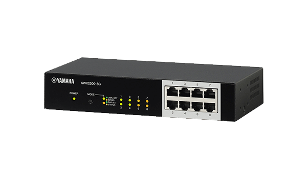 ヤマハ スマートレイヤー2スイッチ 8ポート Swx20 8g 映像 音響機器レンタル 株式会社タケナカ