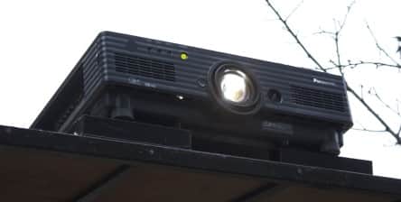 映写機の写真